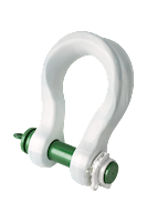 P-6065 Green Pin Locking Clamp ROV Sling Shackle Product Render 3